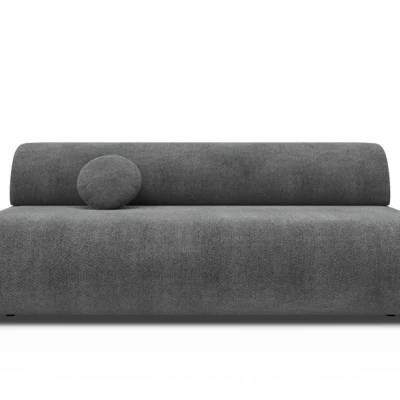 Dreisitzer-Schlafsofa mit Stauraum SURREY - Dunkelgrau