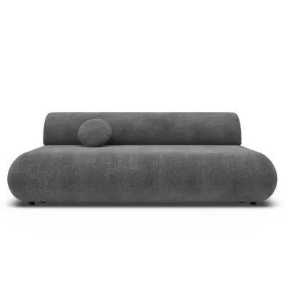 Dreisitzer-Schlafsofa mit Stauraum SURREY - Dunkelgrau