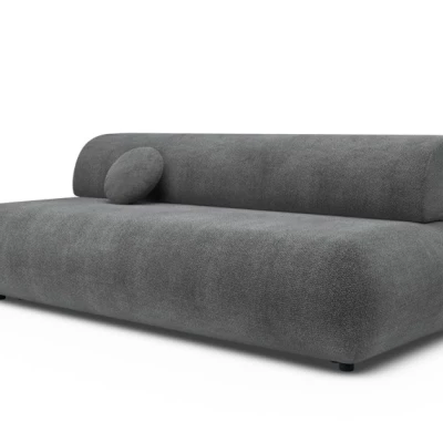 Dreisitzer-Schlafsofa mit Stauraum SURREY - Dunkelgrau