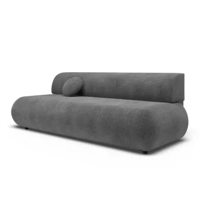 Dreisitzer-Schlafsofa mit Stauraum SURREY - Dunkelgrau