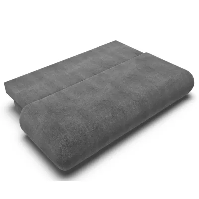 Dreisitzer-Schlafsofa mit Stauraum SURREY - Dunkelgrau