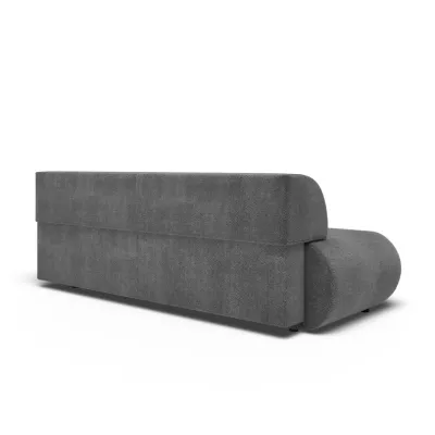 Dreisitzer-Schlafsofa mit Stauraum SURREY - Dunkelgrau