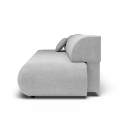 Dreisitzer-Schlafsofa mit Stauraum SURREY - hellgrau 2