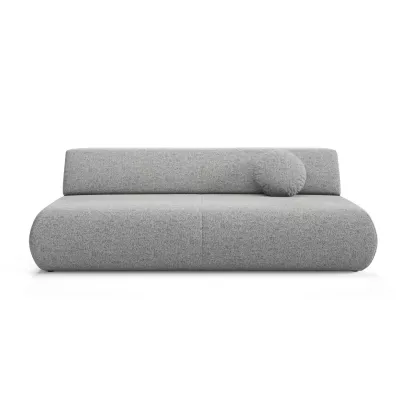 Dreisitzer-Schlafsofa mit Stauraum SURREY – Stahlgrau