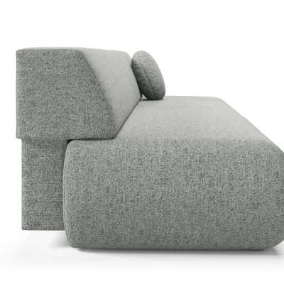 Dreisitzer-Schlafsofa mit Stauraum SURREY – Stahlgrau