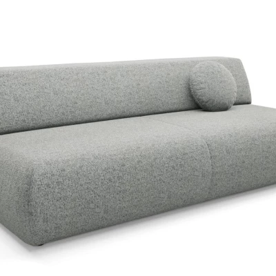 Dreisitzer-Schlafsofa mit Stauraum SURREY – Stahlgrau