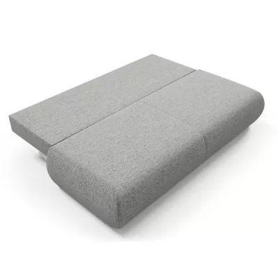 Dreisitzer-Schlafsofa mit Stauraum SURREY – Stahlgrau
