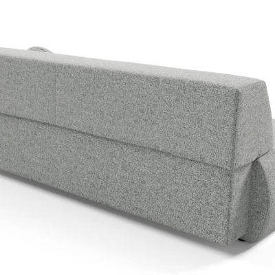 Dreisitzer-Schlafsofa mit Stauraum SURREY – Stahlgrau