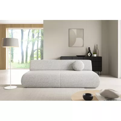 Dreisitzer-Schlafsofa mit Stauraum SURREY - hellgrau 1