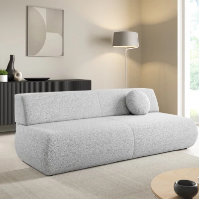 Dreisitzer-Schlafsofa mit Stauraum SURREY - hellgrau 1