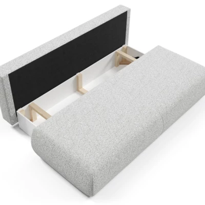 Dreisitzer-Schlafsofa mit Stauraum SURREY - hellgrau 1