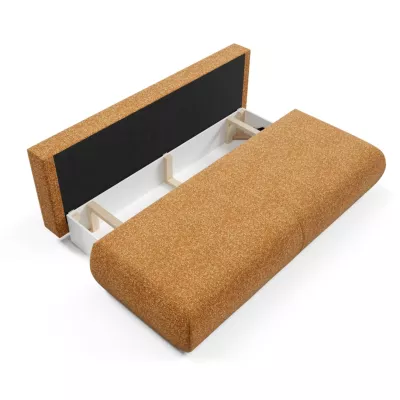 Dreisitzer-Schlafsofa mit Stauraum, Surrey - Rost