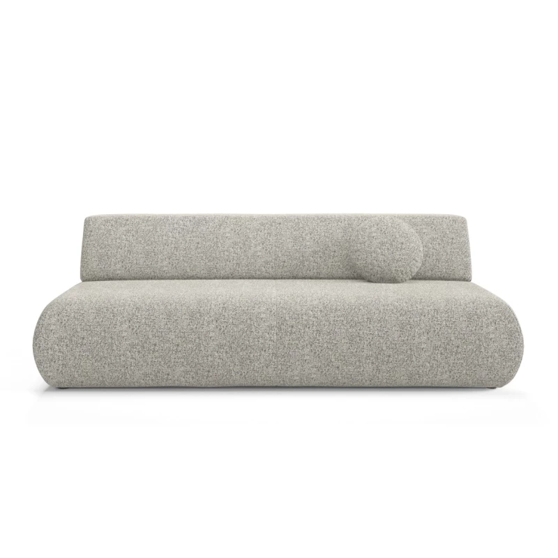 Dreisitzer-Schlafsofa mit Stauraum, Modell SURREY – grau