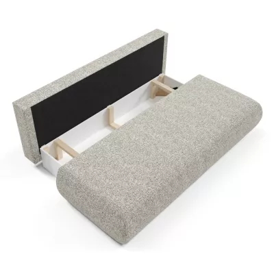 Dreisitzer-Schlafsofa mit Stauraum, Modell SURREY – grau