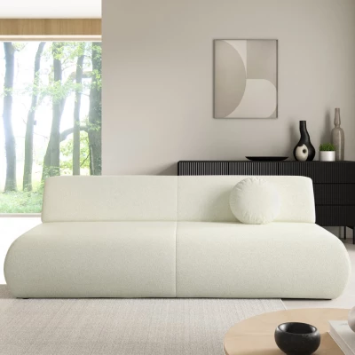 Dreisitzer-Schlafsofa mit Stauraum SURREY - ecru