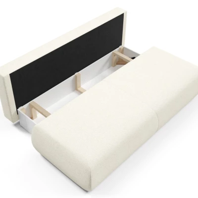 Dreisitzer-Schlafsofa mit Stauraum SURREY - ecru