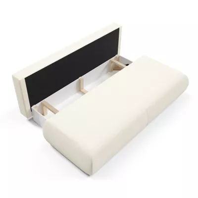Dreisitzer-Schlafsofa mit Stauraum SURREY - ecru