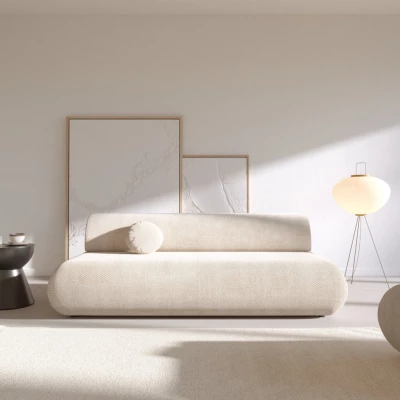 Dreisitzer-Schlafsofa mit Stauraum SURREY - beige 2