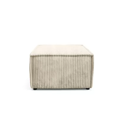 Gepolsterter Fußhocker WINDSOR - ecru 1