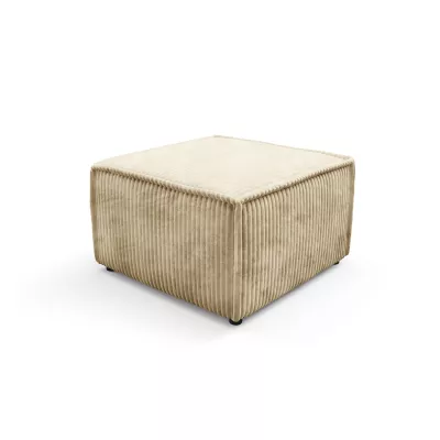 Gepolsterter Fußhocker WINDSOR - ecru 2