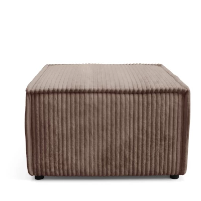 Gepolsterter Fußhocker WINDSOR - beige