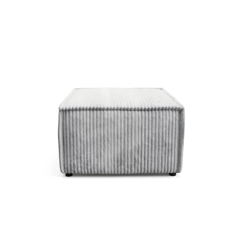 Gepolsterter Fußhocker WINDSOR - Esche