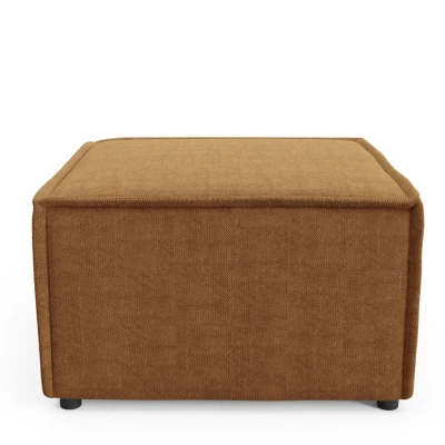 Gepolsterter Fußhocker WINDSOR - Honig