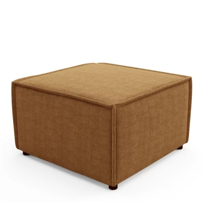 Gepolsterter Fußhocker WINDSOR - Honig