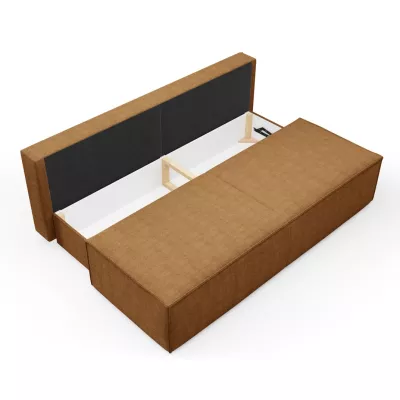 Dreisitzer-Sofa mit Stauraum WINDSOR - Honig