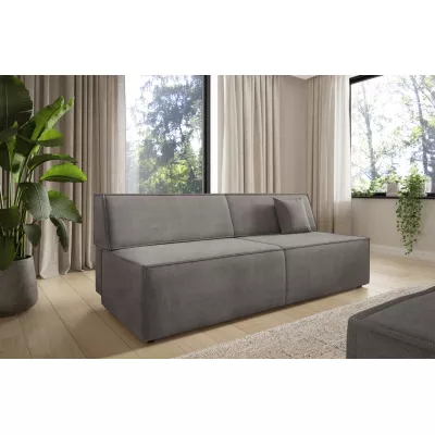 Dreisitzer-Sofa mit Stauraum WINDSOR - Mausgrau