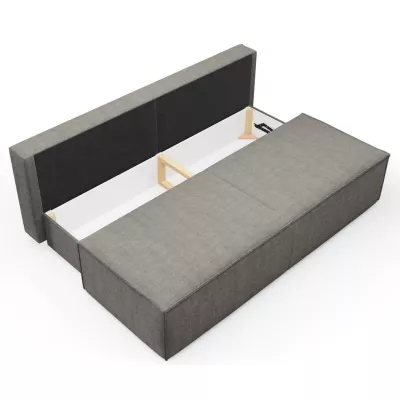 Dreisitzer-Sofa mit Stauraum WINDSOR - Mausgrau
