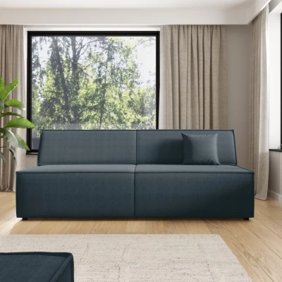 Dreisitzer-Sofa mit Stauraum WINDSOR - blaugrau