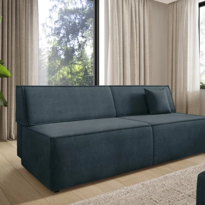 Dreisitzer-Sofa mit Stauraum WINDSOR - blaugrau