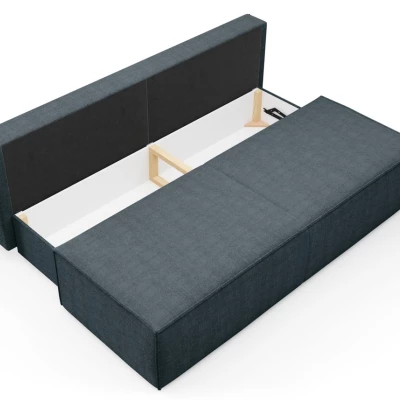 Dreisitzer-Sofa mit Stauraum WINDSOR - blaugrau