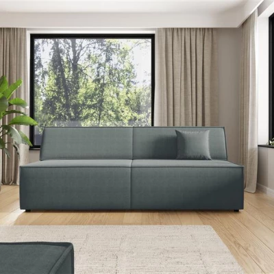Dreisitzer-Sofa mit Stauraum WINDSOR - dunkelgrau