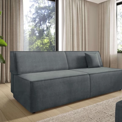 Dreisitzer-Sofa mit Stauraum WINDSOR - dunkelgrau