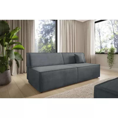 Dreisitzer-Sofa mit Stauraum WINDSOR - dunkelgrau