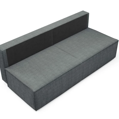 Dreisitzer-Sofa mit Stauraum WINDSOR - dunkelgrau