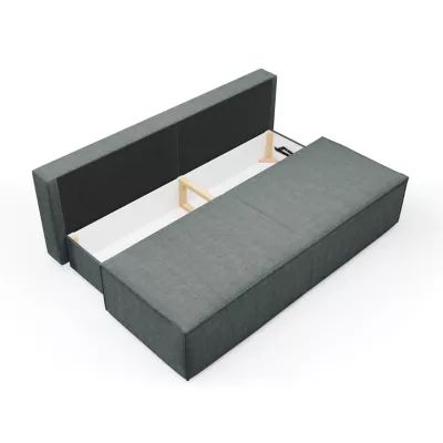 Dreisitzer-Sofa mit Stauraum WINDSOR - dunkelgrau
