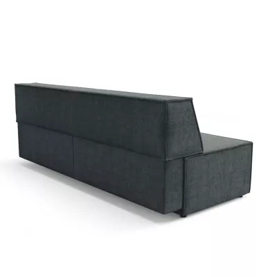 Dreisitzer-Sofa mit Stauraum WINDSOR - dunkelgrau