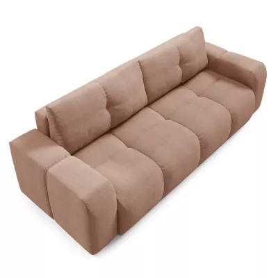 TRURO Zweisitzer-Schlafsofa – Aprikose