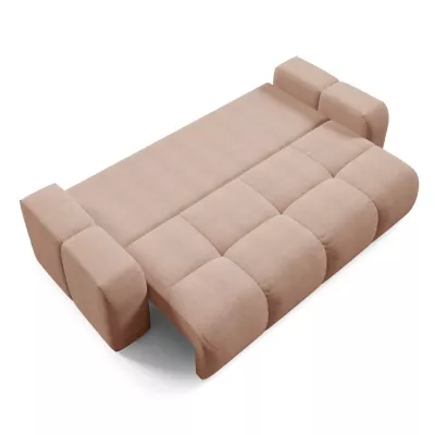 TRURO Zweisitzer-Schlafsofa – Aprikose