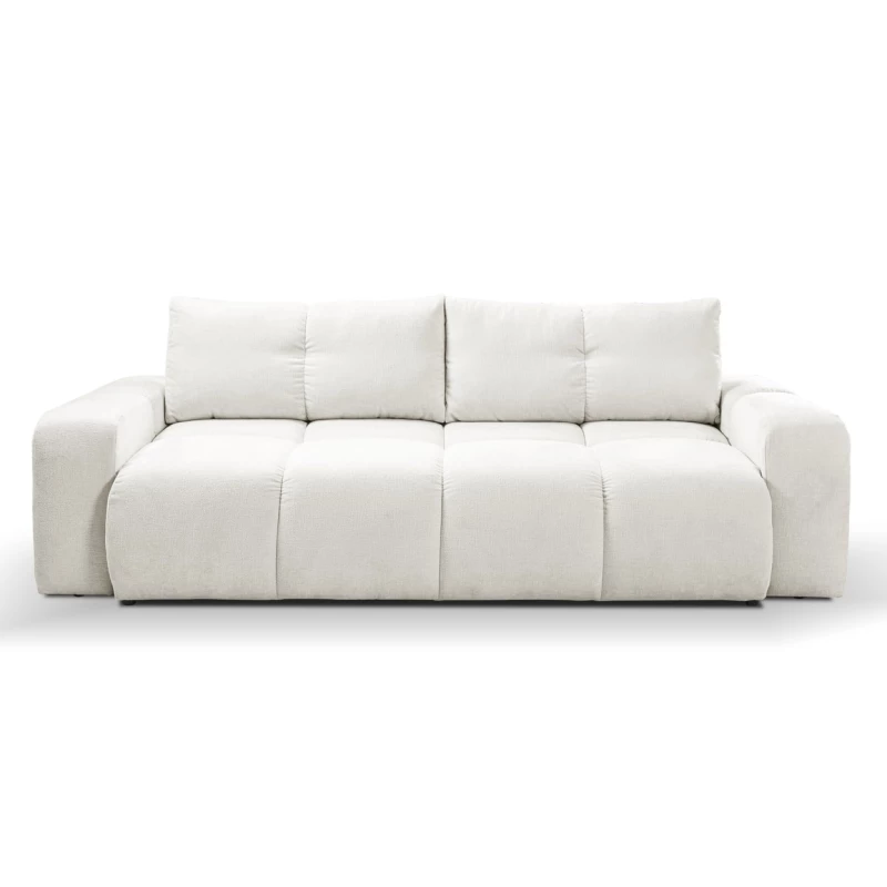 TRURO Zweisitzer-Schlafsofa – Creme