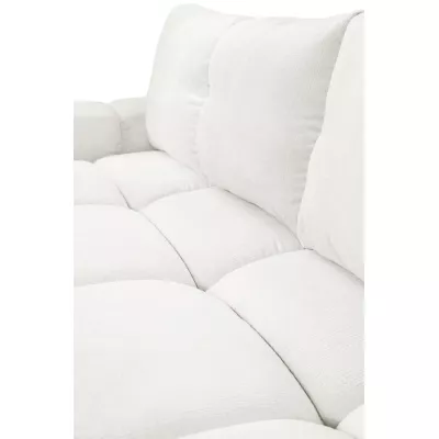 TRURO Zweisitzer-Schlafsofa – Creme
