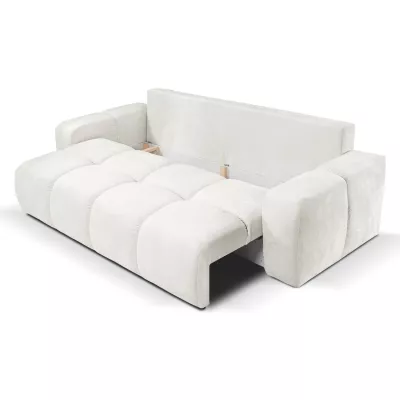 TRURO Zweisitzer-Schlafsofa – Creme