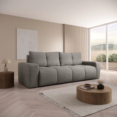 TRURO Zweisitzer-Schlafsofa - grau 1
