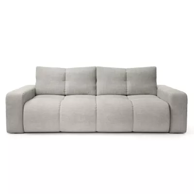 TRURO Zweisitzer-Schlafsofa – silber