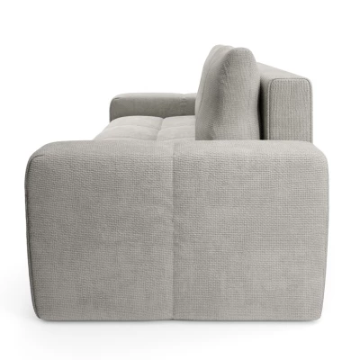 TRURO Zweisitzer-Schlafsofa – silber