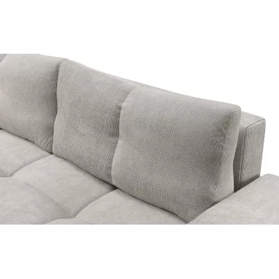 TRURO Zweisitzer-Schlafsofa – silber
