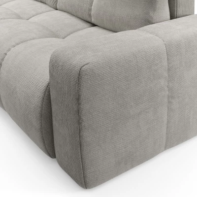 TRURO Zweisitzer-Schlafsofa – silber